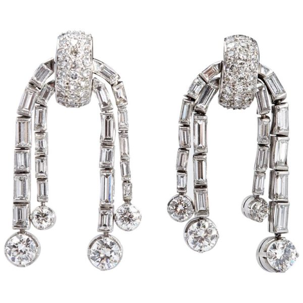 1930s Diamond Ear - Pendants