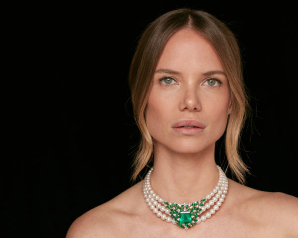 Spectacular Chantecler Emeralds, Diamonds and Pearls Necklace - Image 7