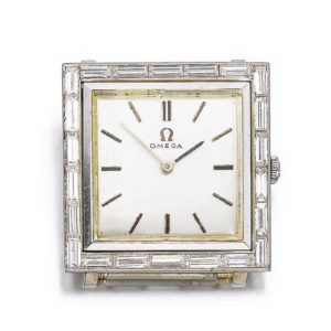 Omega White Gold and Diamonds Dial