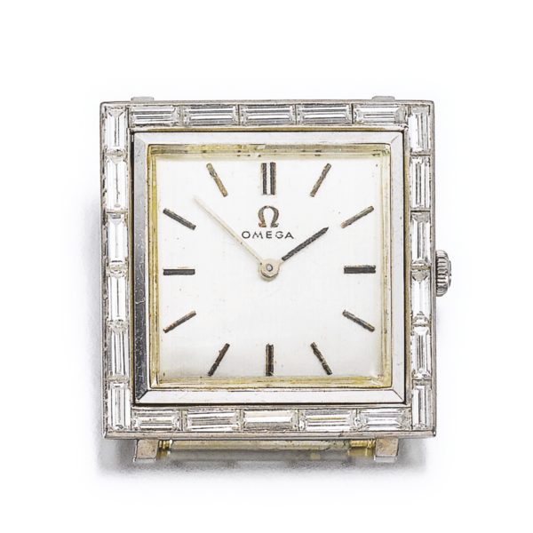 Omega White Gold and Diamonds Dial