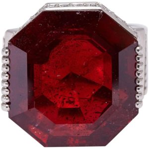 Natural Spinel Ring
