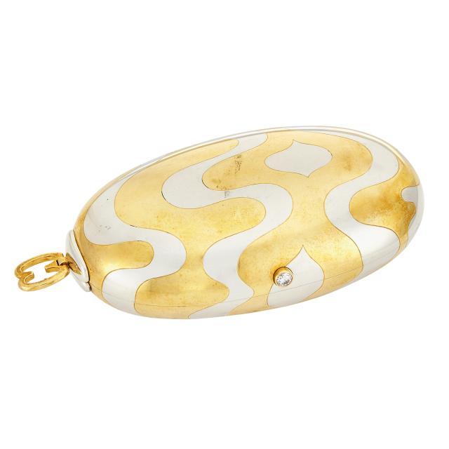 bulgari gold clutch