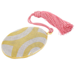 Bulgari Two Color Mesh Gold "Melone" Evening Bag