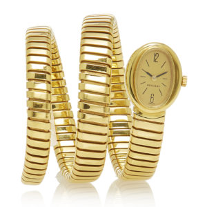Bulgari Gold Tubogas Lady's Watch