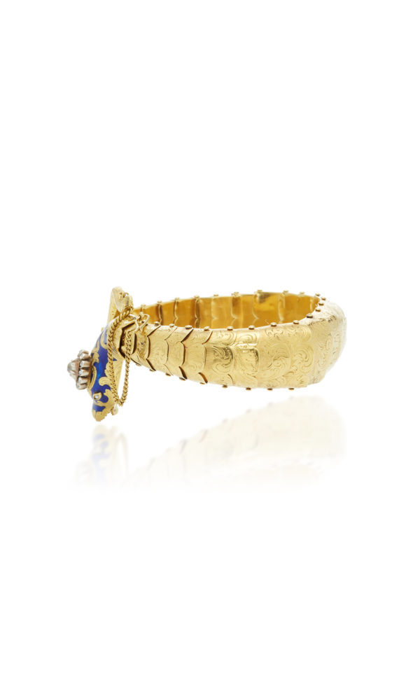 19th Century Gold Snake Bracelet - Image 3