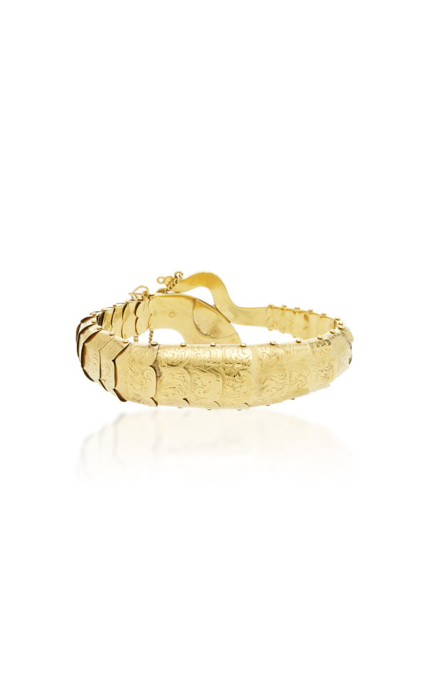 19th Century Gold Snake Bracelet - Image 4