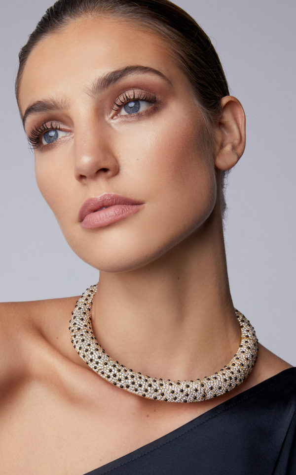 Panthere Onyx & Diamonds Necklace - Image 4