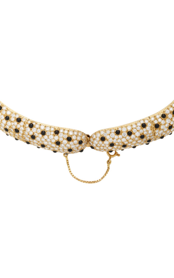 Panthere Onyx & Diamonds Necklace - Image 3