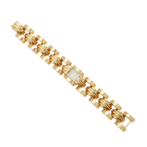 Retro Rolex Gold Watch Bracelet