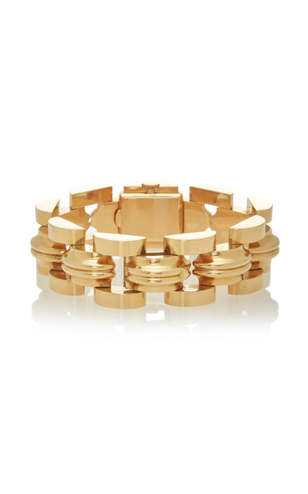 Retro Rolex Gold Watch Bracelet - Image 4