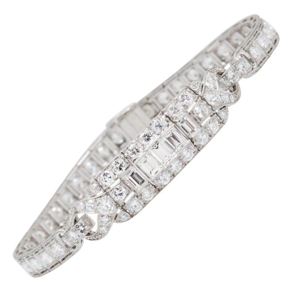 Art Deco Diamond Bracelet