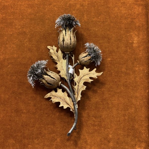 Buccellati Thistle Flower Brooch - Image 4