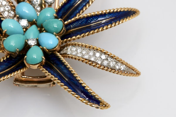 Bulgari Unique Palm Tree Brooch - Image 2