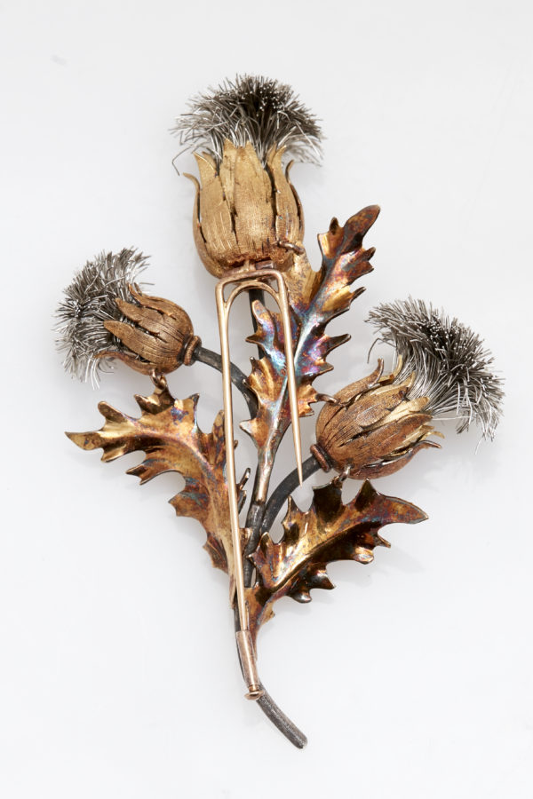 Buccellati Thistle Flower Brooch - Image 3