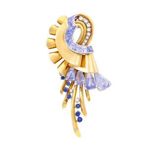 Oscar Heyman Retro Brooch