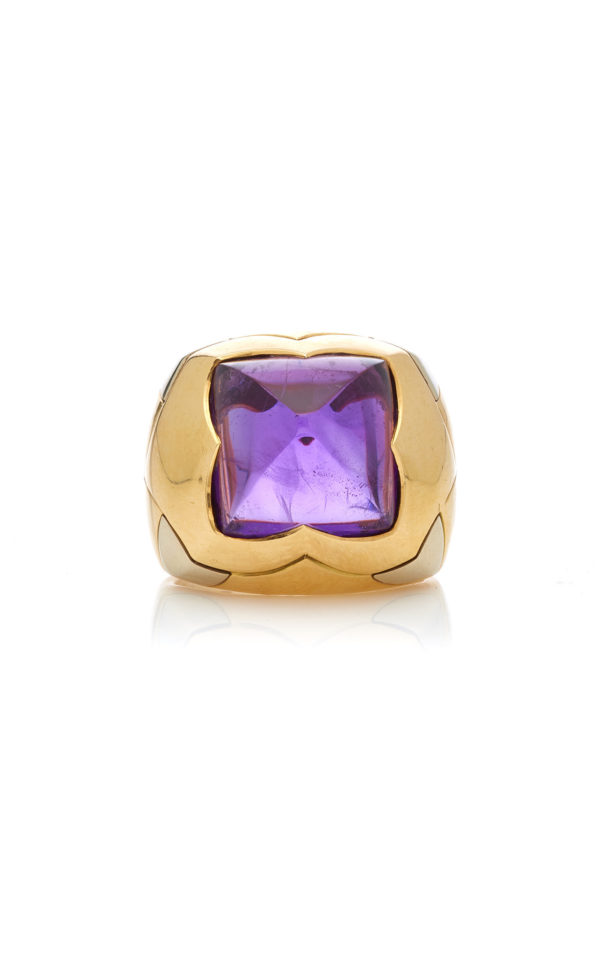 Bulgari Amethyst & Gold Ring - Image 5