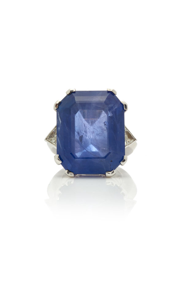 Natural 50ct Ceylon Sapphire Ring - Image 3