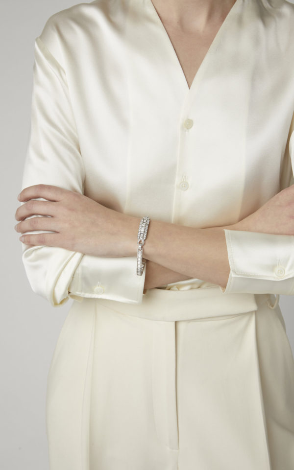 Art Deco Diamond Bracelet - Image 2