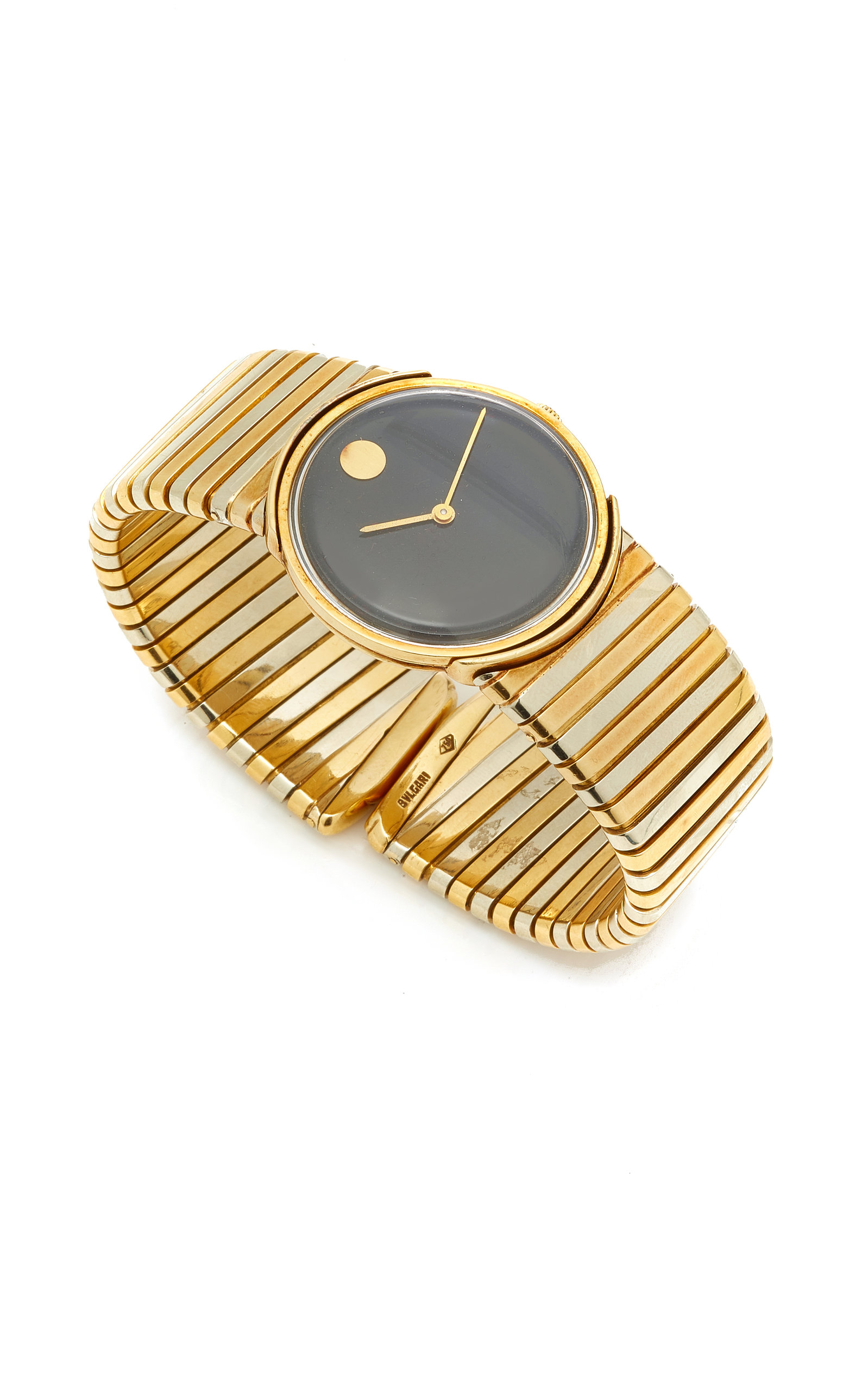 bulgari gold tubogas watch