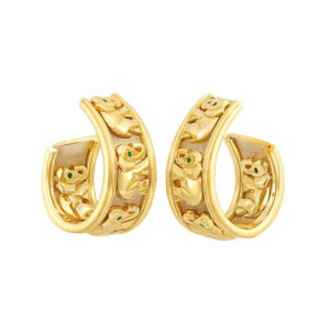 Cartier Elephant Ear-Clips