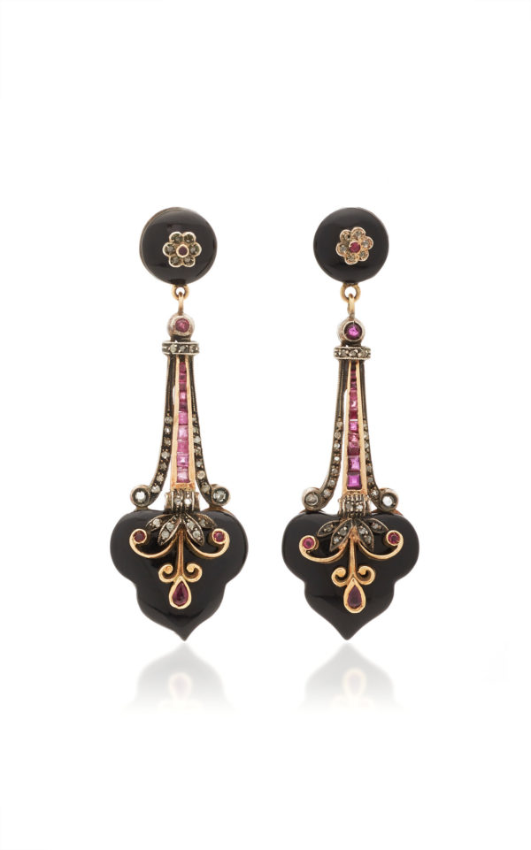 Refined Victorian Ear-Pendants - Image 2