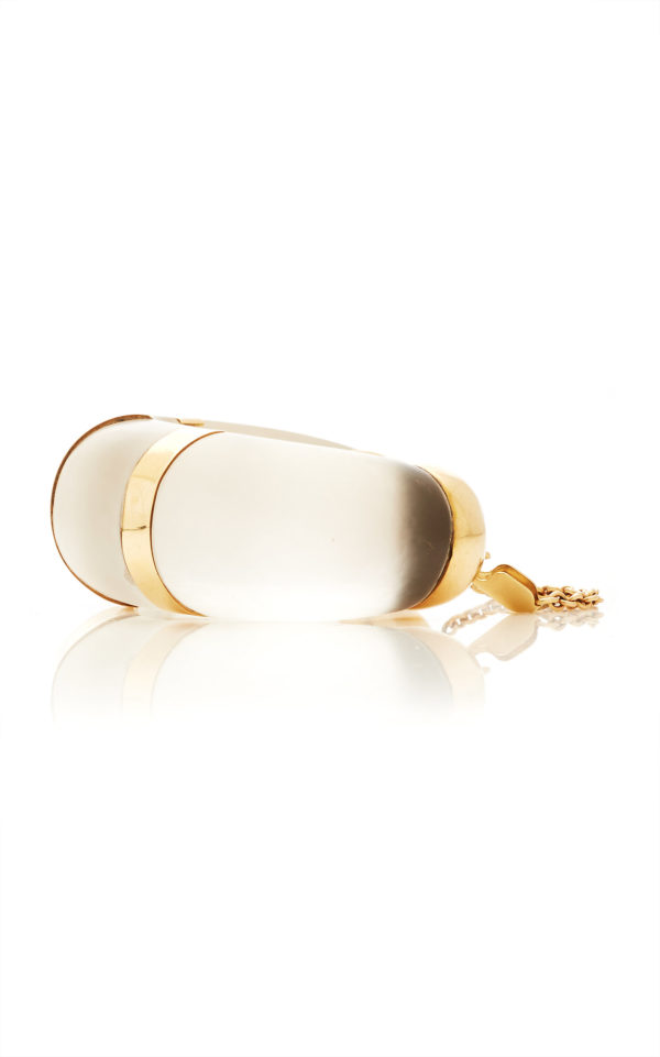 Rock Crystal and Gold Bracelet - Image 4