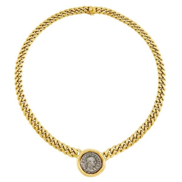 Bulgari Monete Chain Necklace