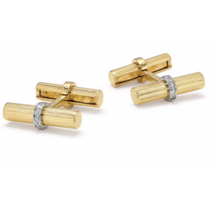 Van Cleef Retro Gold Cufflinks