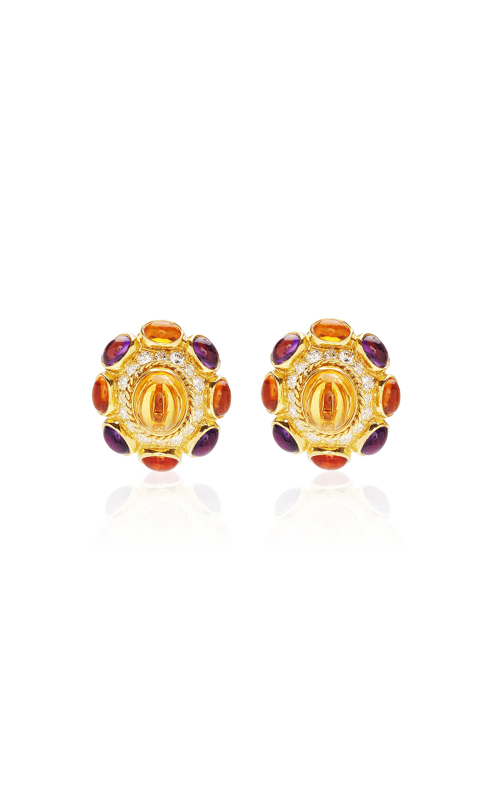 bulgari clip earrings