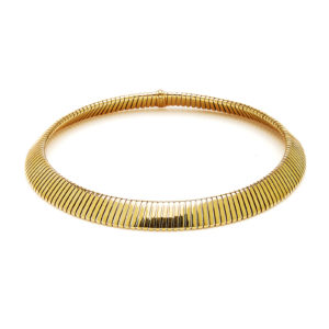 Bulgari Gold Tubogas Necklace