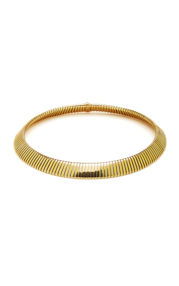 Bulgari Gold Tubogas Necklace