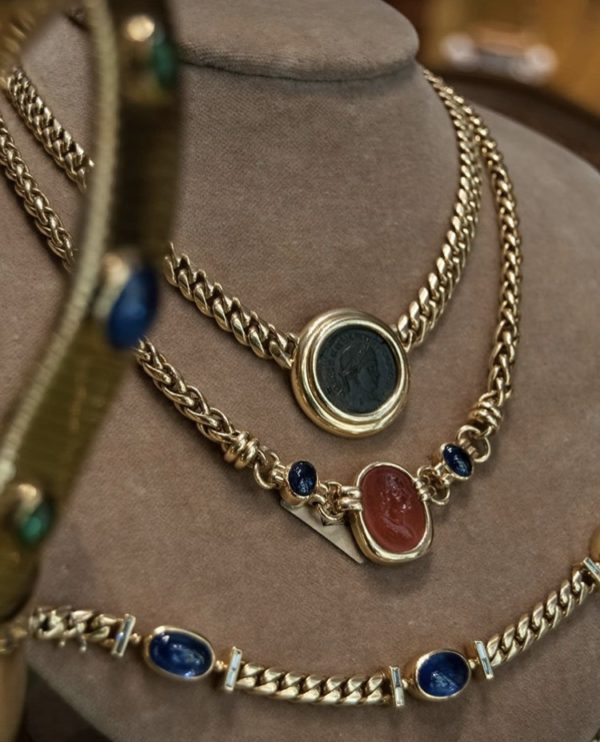 Bulgari Large Monete Gold Necklace - Image 3