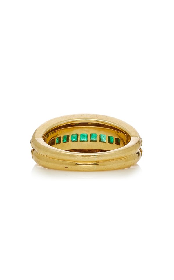 Mystery Emerald and Gold Ring - Image 3