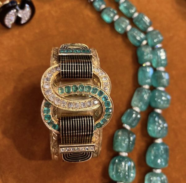 Antique Taille D’Epargne Buckle Bracelet - Image 3