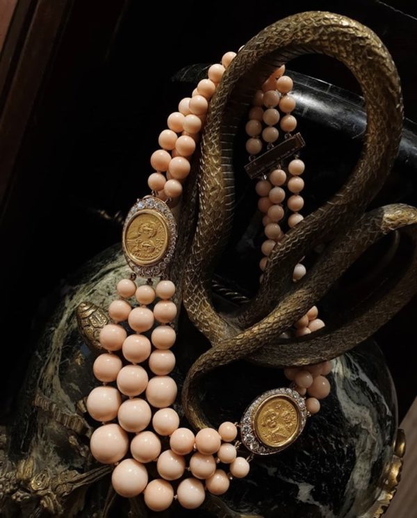 Bulgari Angel Skin Coral & Coin Necklace - Image 3