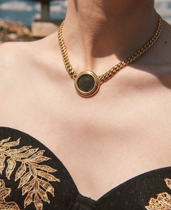 Bulgari Large Monete Gold Necklace - Image 2