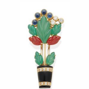 Cartier Giardinetto Brooch