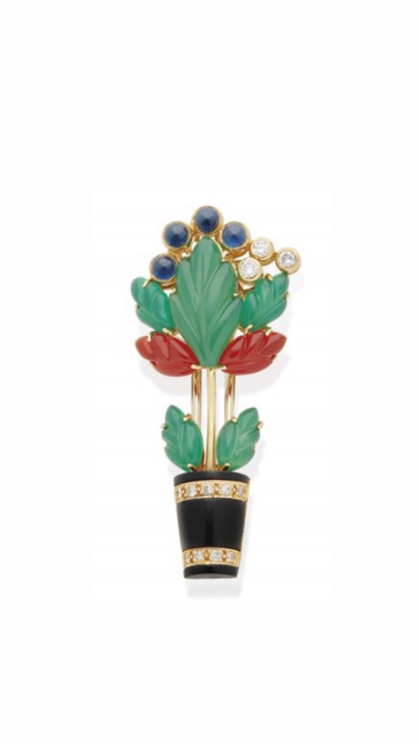Cartier Giardinetto Brooch