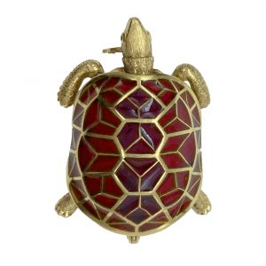 Cartier Hardstone Turtle Brooch