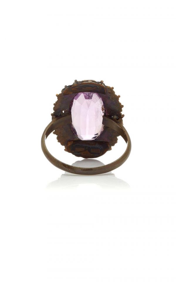 Antique Victorian Amethyst Ring - Image 4
