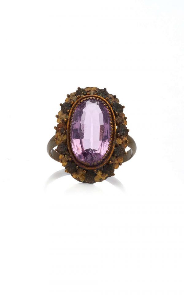 Antique Victorian Amethyst Ring - Image 5