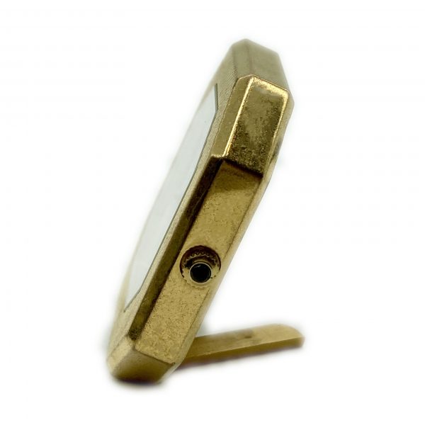 Tiffany & Co. Gold Travel Clock - Image 2