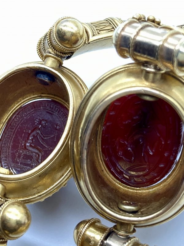 Antique Castellani Scarab Bracelet - Image 4