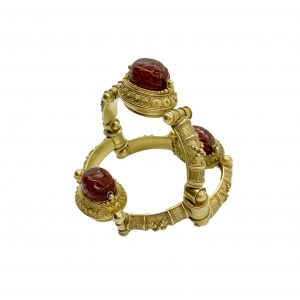 Antique Castellani Scarab Bracelet