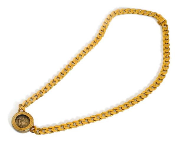 Bulgari Monete Ancient Roman Coin Chain Necklace - Image 2