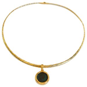 Bulgari Monete Ancient Roman Coin Braided Necklace