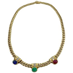 Bulgari Multi-Color Precious Gemstone Necklace