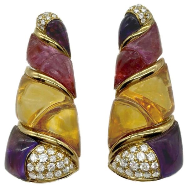 Bulgari Naturalia Earclips