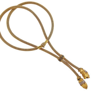 Lalaounis Chimera Head Sautoir Necklace