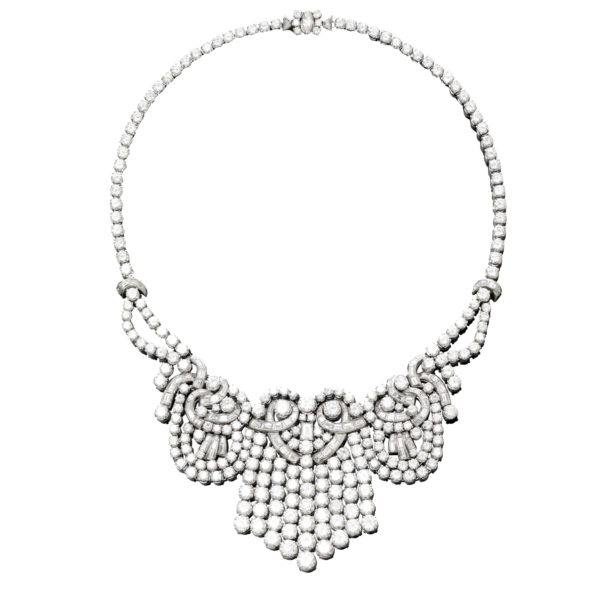 Important Ghiso Diamond Necklace